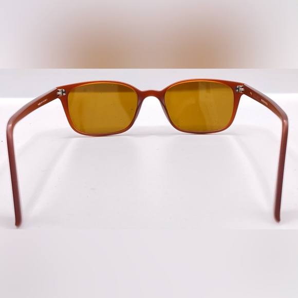 Eco Thames Brown Oval Sunglasses Frames Only - Picture 6 of 8